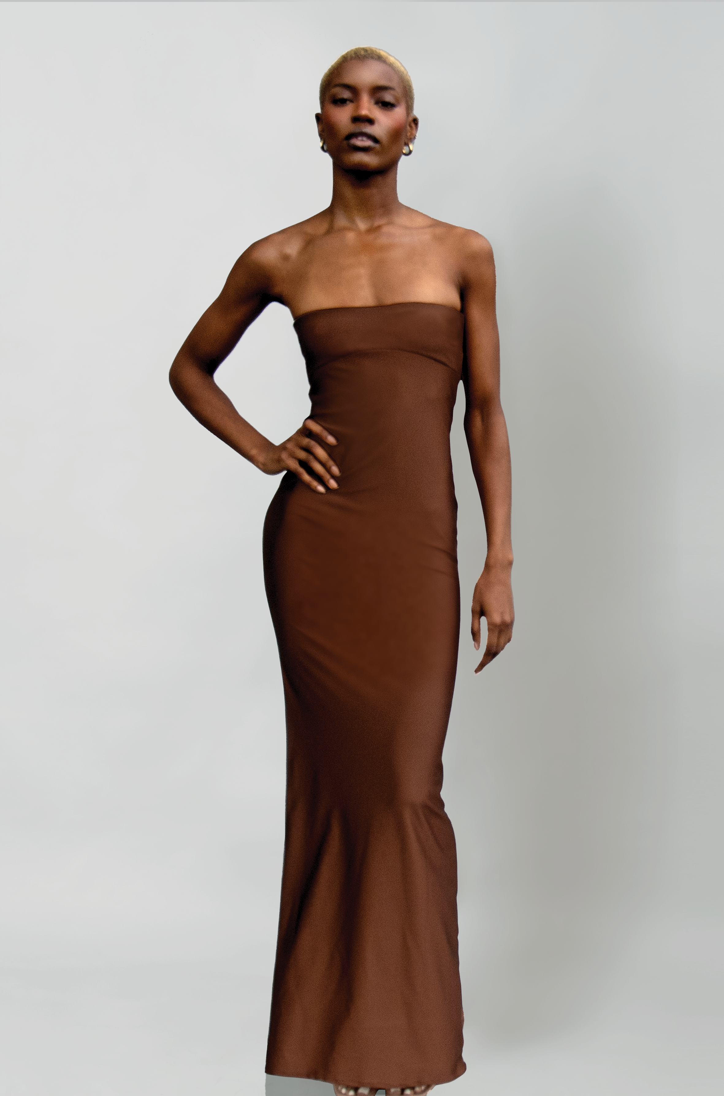 asos club l maxi dress Club L embellished sequin strapless fishtail maxi dress